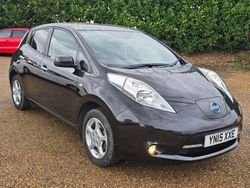 Black Used 2015 Nissan Leaf Acenta Hatchback | £4,450 (Fair price)
