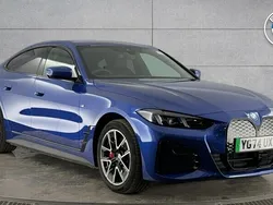 Blue Used 2024 BMW i4 M Sport Sedan | £43,980 (Fair price)