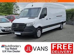 White Used 2021 Mercedes Sprinter Progressive Van | £20,450 (Fair price)
