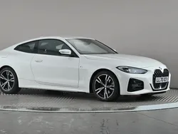 White Used 2021 BMW 420 M Sport Coupe | £24,177 (A bit pricey)