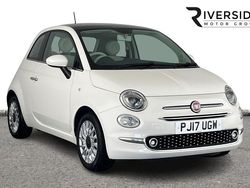 White Used 2017 Fiat 500 Lounge Hatchback | £9,690 (Fair price)