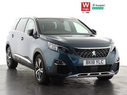 Green Used 2018 Peugeot 5008 GT-line MPV | £14,299 (Fair price)