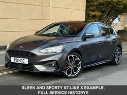 Grey Used 2019 Ford Focus ST-Line X Hatchback | £9,995 (Fair price)