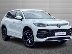 White New 2025 VW Tayron R-line SUV | £43,000 (Good price)