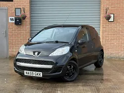 Black Used 2009 Peugeot 107 Hatchback | £1,997 (Fair price)