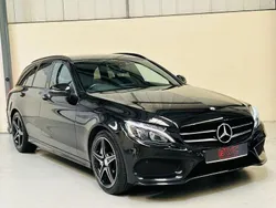 Black Used 2016 Mercedes C250 AMG line Estate | £11,700 (Fair price)