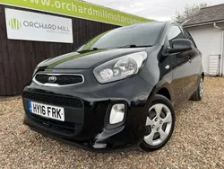 Black Used 2016 Kia Picanto 2 Hatchback | £5,150 (Fair price)