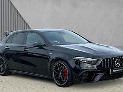 Black Used 2024 Mercedes A45 AMG Hatchback | £49,380 (Fair price)