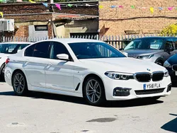 White Used 2018 BMW 520 M Sport Sedan | £16,340 (Good price)
