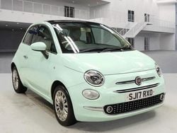 Blue Used 2017 Fiat 500 Lounge Hatchback | £6,499 (Fair price)