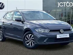 Grey Used 2024 VW Polo Life Hatchback | £17,858 (Fair price)