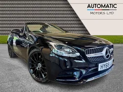 Black Used 2018 Mercedes SLC180 AMG line Cabriolet | £15,990 (Good price)