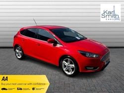Red Used 2016 Ford Focus Titanium Hatchback | £5,995 (Fair price)