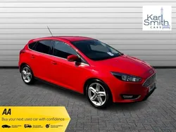 Red Used 2016 Ford Focus Titanium Hatchback | £5,995 (Fair price)
