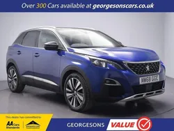 Blue Used 2019 Peugeot 3008 GT-line SUV | £8,200 (Fair price)