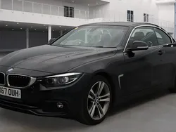 Black Used 2017 BMW 420 Sport Line Cabriolet | £16,800 (A bit pricey)