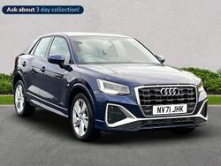 Blue Used 2021 Audi Q2 S-Line SUV | £16,893 (Fair price)