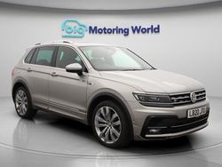 Silver Used 2020 VW Tiguan R-line SUV | £24,200 (Fair price)
