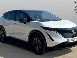 White Used 2023 Nissan Ariya Evolve SUV | £33,101 (Good price)