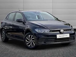 Black Used 2023 VW Polo Life Hatchback | £14,895 (Fair price)