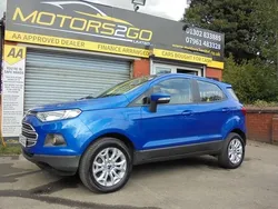 Blue Used 2016 Ford Ecosport Zetec SUV | £5,495 (Good price)
