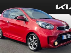 Red Used 2015 Kia Picanto Hatchback | £6,212 (Fair price)