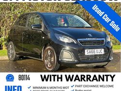 Black Used 2016 Peugeot 108 Active Hatchback | £2,999 (Super price)