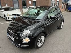 Black Used 2018 Fiat 500 Lounge Hatchback | £4,299 (Good price)
