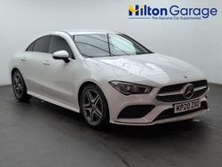 White Used 2020 Mercedes CLA200 AMG line Coupe | £18,350 (Super price)
