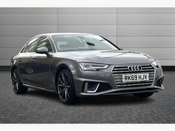 Monsoon gray metallic Used 2019 Audi A4 S-Line Sedan | £17,750 (Fair price)