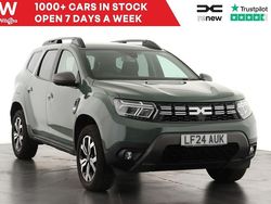 Green Used 2024 Dacia Duster Journey Hatchback | £18,799 (Fair price)