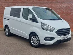 White Used 2019 Ford Transit Custom Limited Van | £13,995 (Fair price)