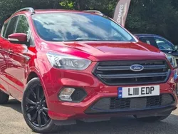 Red Used 2018 Ford Kuga ST-Line X SUV | £17,495 (A bit pricey)