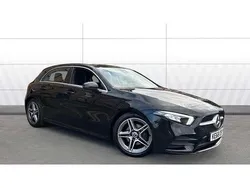 Black Used 2018 Mercedes A180 AMG line Hatchback | £14,262 (Fair price)