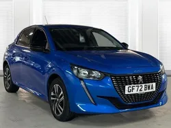 Blue Used 2022 Peugeot 208 Allure+ Hatchback | £14,795 (Fair price)