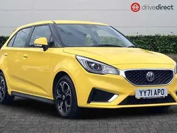 Yellow Used 2022 MG MG3 Exclusive Hatchback | £9,737 (Good price)