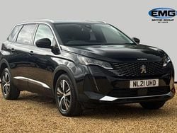 Black Used 2021 Peugeot 5008 Allure Premium Hatchback | £17,395 (Fair price)