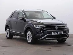 Black Used 2024 VW T-Roc Style SUV | £23,495 (Fair price)