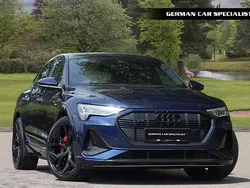 Navarra blue Used 2022 Audi e-tron Sportback S-Line SUV | £25,990 (Expensive)