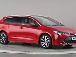 Red Used 2021 Toyota Corolla Design Estate | £24,398