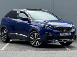 Blue Used 2018 Peugeot 3008 Premium Hatchback | £15,200 (Expensive)