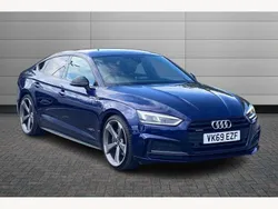 Blue Used 2019 Audi A5 Sportback Black Edition Hatchback | £20,650 (Fair price)