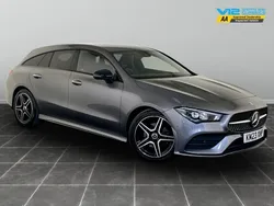 Grey Used 2023 Mercedes CLA180 AMG Line Premium Sedan | £23,295 (Fair price)