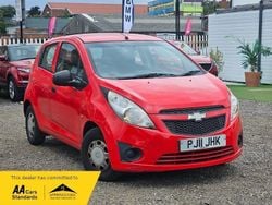 Red Used 2011 Chevrolet Spark Hatchback | £1,490 (Fair price)