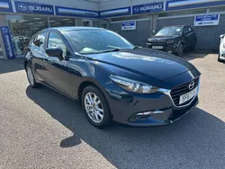 Blue Used 2017 Mazda 3 Hatchback | £10,995 (Fair price)