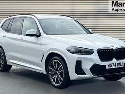 White Used 2024 BMW X3 M Sport SUV | £40,591 (Fair price)