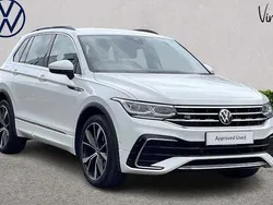 White Used 2023 VW Tiguan R-line SUV | £28,377 (Fair price)