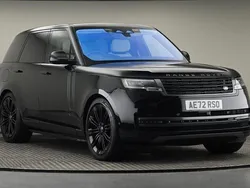 Exterior paint santorini black Used 2022 Land Rover Range Rover First Edition SUV | £88,000 (Fair price)