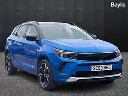 Blue Used 2022 Vauxhall Grandland X Ultimate SUV | £15,699 (Fair price)
