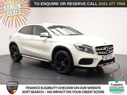 White Used 2017 Mercedes GLA200 AMG line SUV | £11,890 (Fair price)